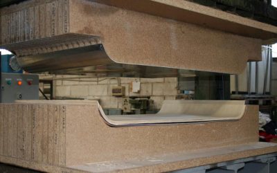 La historia y el proceso del curvado de madera